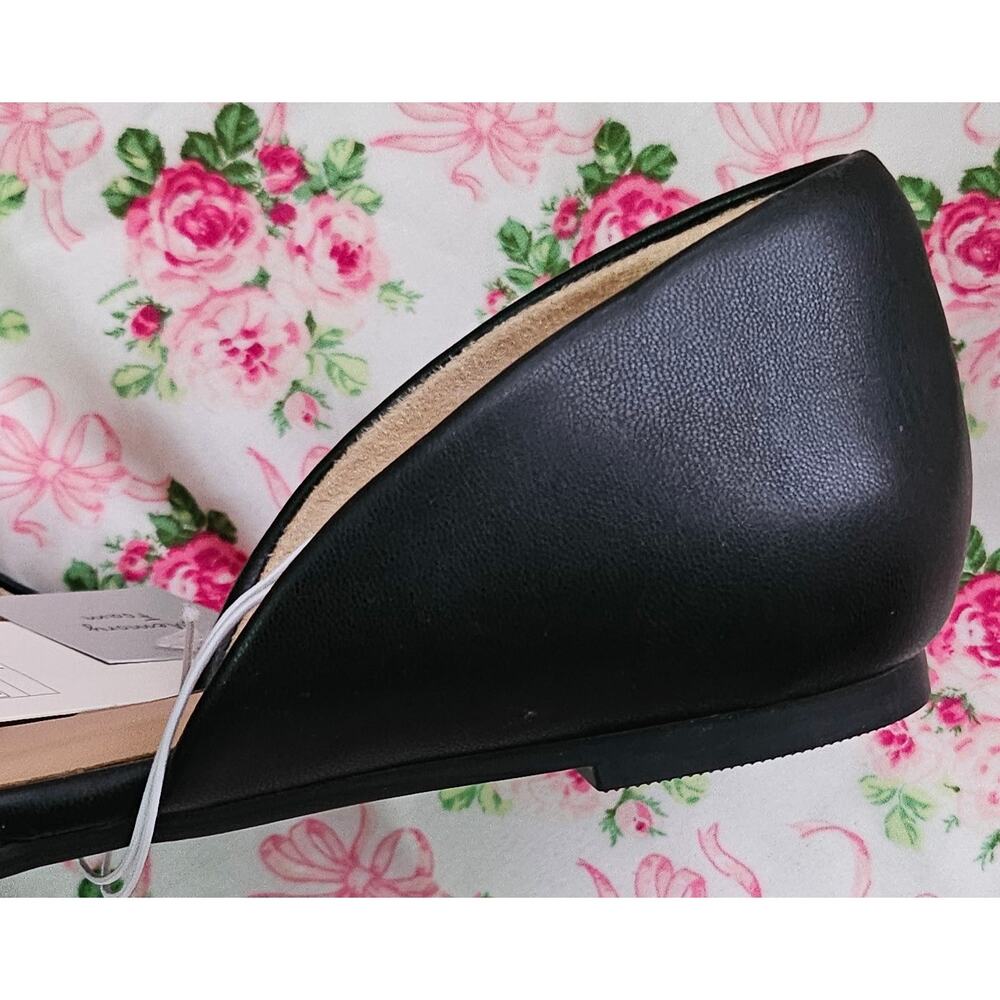 Dv. NWT A NEW DAY BLACK JULIE BALLET FLATS SIZE ♡8.5♡ - Picture 8 of 9